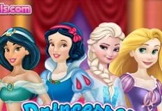 Princess Games, Princesses Outfits Change Over, Games-kids.com