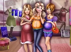 Princess Games, Princesses Pregnant Selfie, Games-kids.com