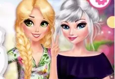 Frozen  Games, Princesses Pretty in Floral, Games-kids.com