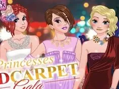 Princess Games, Princesses Red Carpet Gala, Games-kids.com