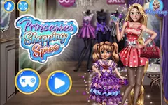 Princess Games, Princesses Shopping Spree, Games-kids.com