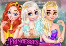 Princess Games, Princesses Spin the Wheel Contest, Games-kids.com