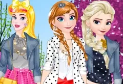 Princess Games, Princesses Spring Fashion, Games-kids.com