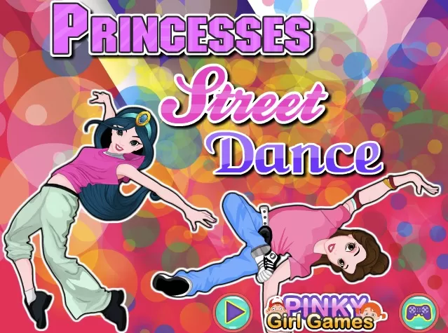 Princess Games, Princesses Street Dance, Games-kids.com