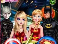 Frozen  Games, Princesses Style Marvel or DC, Games-kids.com