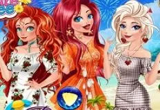 Princess Games, Princesses Summer Party, Games-kids.com