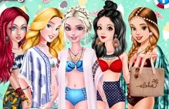 Princess Games, Princesses Swimwear Fashion, Games-kids.com