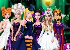 Princess Games, Princesses Trick or Treat, Games-kids.com