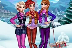 Princess Games, Princesses Visit Arendelle, Games-kids.com