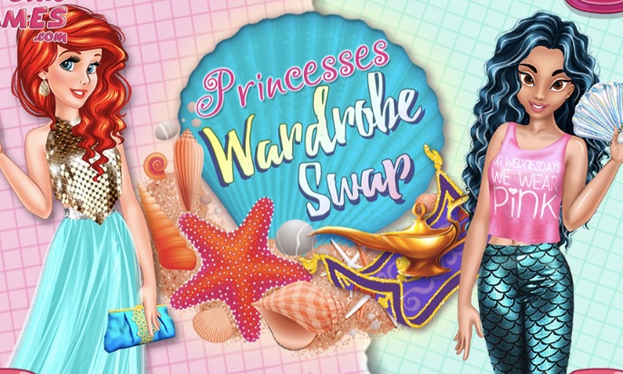 Princesses Wardrobe Swap Princess Games