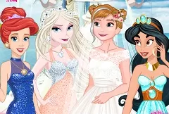 Princess Games, Princesses Wedding Guests, Games-kids.com