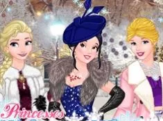 Princess Games, Princesses Welcome Winter Ball, Games-kids.com