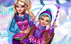 Princess Games, Princesses Winter Amusement, Games-kids.com