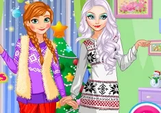 Frozen  Games, Princesses XMas Tree Fashion, Games-kids.com