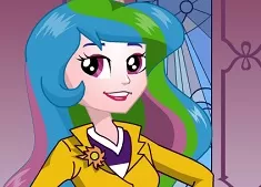 My Little Pony Games, Principal Celestia Dress Up, Games-kids.com