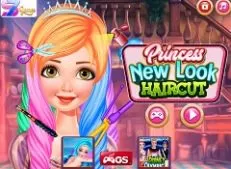 Rapunzel Games, Princess New Look Hairstyles, Games-kids.com