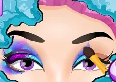 Makeover  Games, Punk Rock Makeup, Games-kids.com