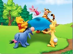 Winnie the Pooh Games, Puzzle Winnie and Friends Playing, Games-kids.com