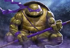 Teenage Mutant Ninja Turtle Games, Puzzle with Donatello, Games-kids.com