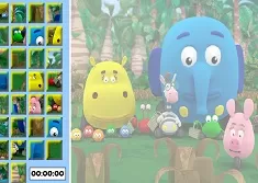 Jungle Junction Games, Puzzle with Jungle Junction, Games-kids.com