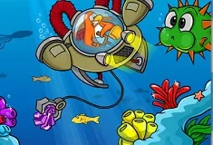 Club Penguin Games, Puzzle with Penguins in the Sea, Games-kids.com