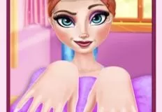 Frozen  Games, Queen Elsa Glaring Manicure, Games-kids.com