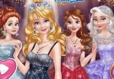 Princess Games, Queen of Glitter Prom Ball, Games-kids.com