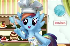 My Little Pony Games, Rainbow Dash Cake Decoration, Games-kids.com
