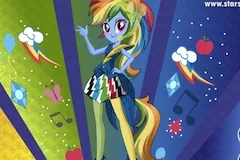 My Little Pony Games, Rainbow Dash Rainboom Style, Games-kids.com