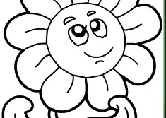 Coloring Games, Rainbow Flower Online Coloring, Games-kids.com