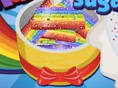 Cooking Games, Rainbow Sugar Cookies, Games-kids.com