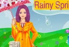 Girl Games, Rainy Spring, Games-kids.com