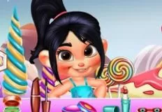 Wreck It Ralph Games, Ralph and Vanellope as Princess, Games-kids.com