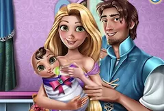 Rapunzel Games, Rapunzel and Flynn Baby Care, Games-kids.com