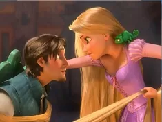 Rapunzel Games, Rapunzel and Flynn Puzzle 2, Games-kids.com