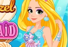 Rapunzel Games, Rapunzel as Mermaid, Games-kids.com