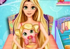 Rapunzel Games, Rapunzel Baby Birth, Games-kids.com