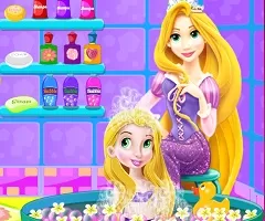 Rapunzel Games, Rapunzel Baby Princess Bath, Games-kids.com