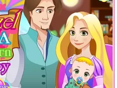 Rapunzel Games, Rapunzel Birth a Newborn Baby, Games-kids.com