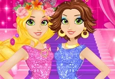 Rapunzel Games, Rapunzel Blonde vs Brunette, Games-kids.com