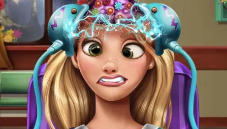 Rapunzel Games, Rapunzel Brain Doctor, Games-kids.com