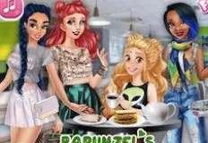 Princess Games, Rapunzel Brunch Date with Besties Dress Up, Games-kids.com