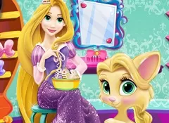 Rapunzel Games, Rapunzel Cat Care, Games-kids.com
