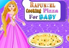 Rapunzel Games, Rapunzel Cooking Pizza For Baby, Games-kids.com