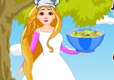 Rapunzel Games, Rapunzel Cooking Winter Fruit Salad, Games-kids.com