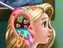 Rapunzel Games, Rapunzel Ear Infection, Games-kids.com