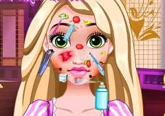 Rapunzel Games, Rapunzel Facial Skin Doctor, Games-kids.com