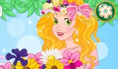 Rapunzel Games, Rapunzel Flower Crown, Games-kids.com