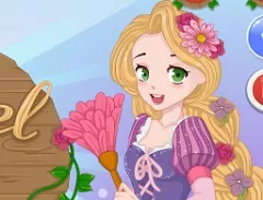 Rapunzel Games, Rapunzel House Makeover, Games-kids.com