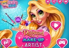 Rapunzel Games, Rapunzel Make Up Artist, Games-kids.com